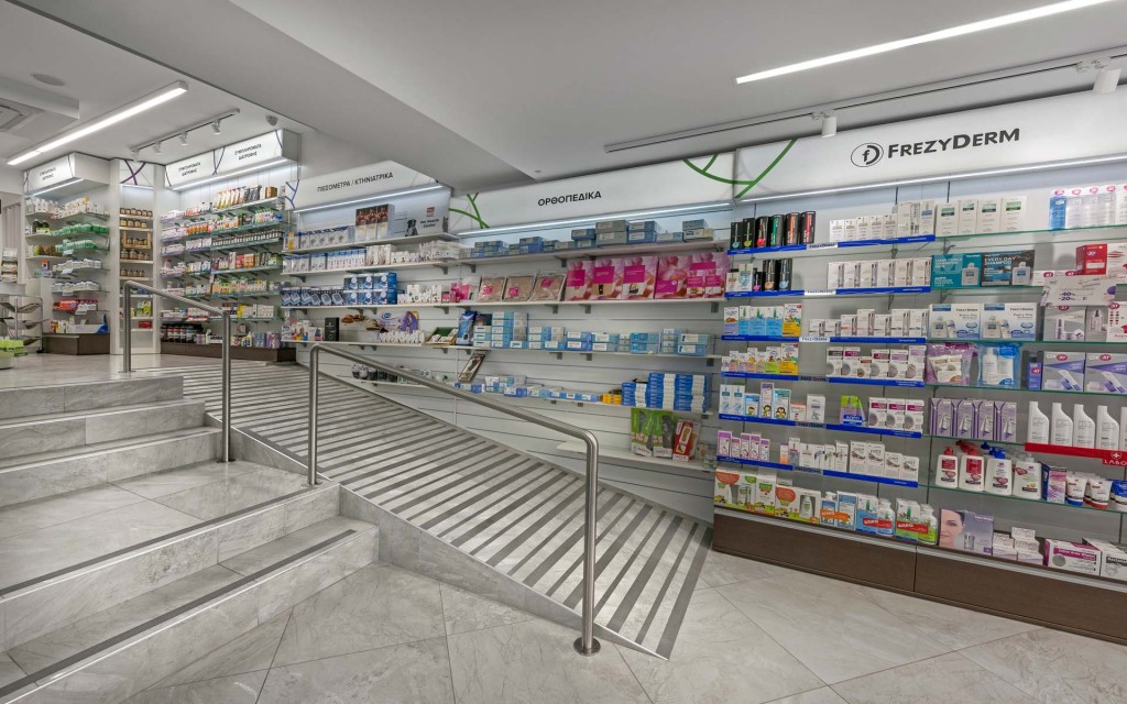 A multi-leveled pharmacy | KDI CONTRACT