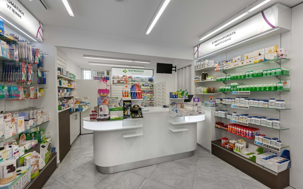 A multi-leveled pharmacy | KDI CONTRACT